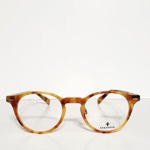 Two Pairs Seraphin Tortoise Eyeglasses Display Frames 47-21-145 Japan Made